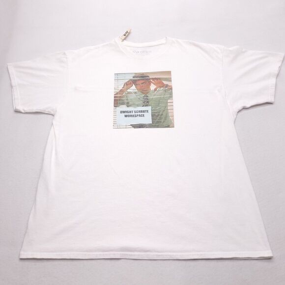 Ripple Junction The Office Graphic Short Sleeve T-Shirt Adult Size XL Mens White - Picture 2 of 8